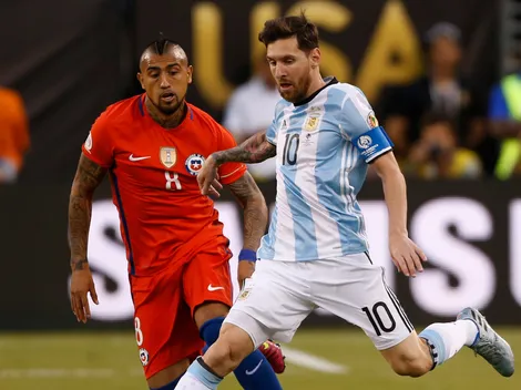 Arturo Vidal con Argentina en el Mundial e insulta a Inglaterra