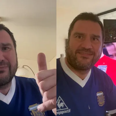 Relator chileno se emociona hasta las lágrimas tras triunfo de Argentina: "Por Maradona"