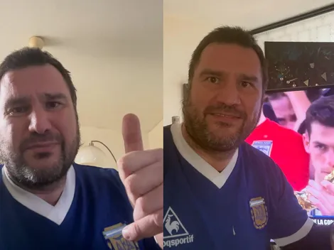 Relator chileno se emociona hasta las lágrimas tras triunfo de Argentina: "Por Maradona"