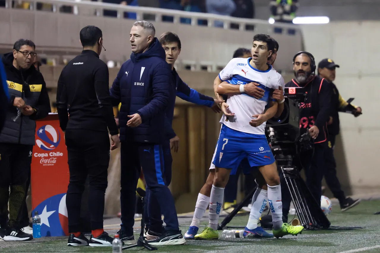 Giani recibió una fecha de castigo | Foto: Photosport