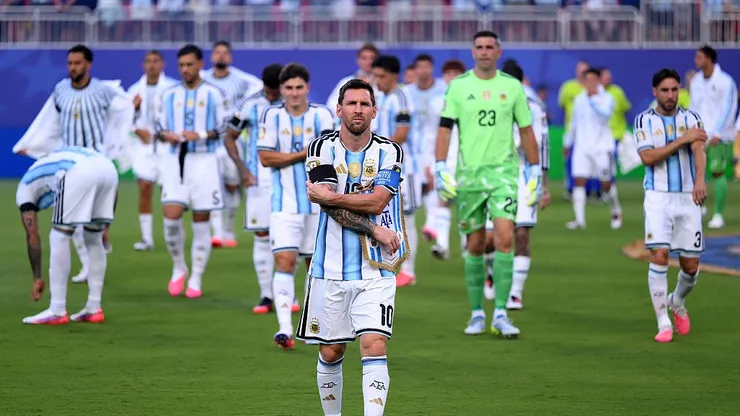 La Selección Argentina se alista para final del Mundial. (Foto: David Ramos/Getty Images)