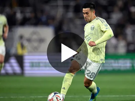 El primer gol de Alexander Aravena con la camiseta de Portland Timbers