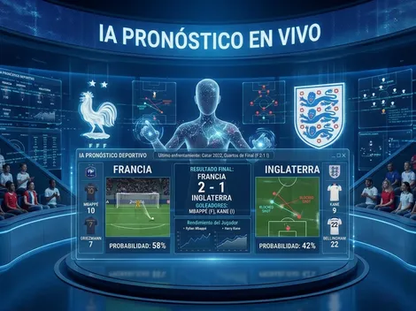 La IA revela quién ganará el Francia vs Inglaterra