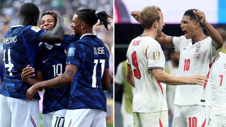 Francia e Inglaterra se enfrentarán en un duelo de alto impacto