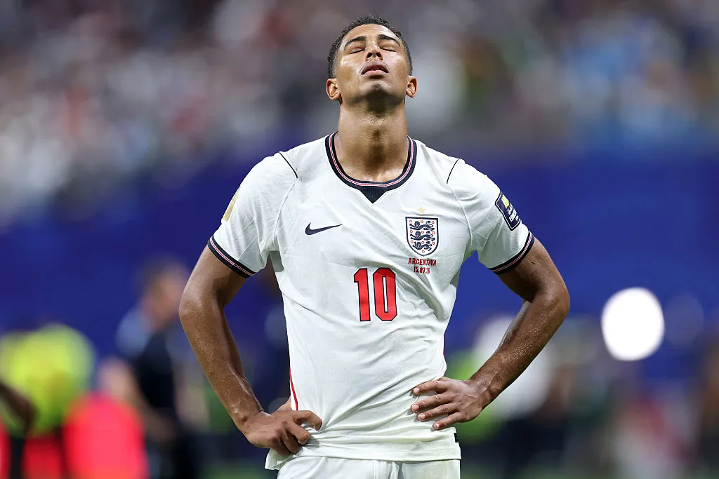Bellingham no será de la partida en Inglaterra | Foto: Getty Images