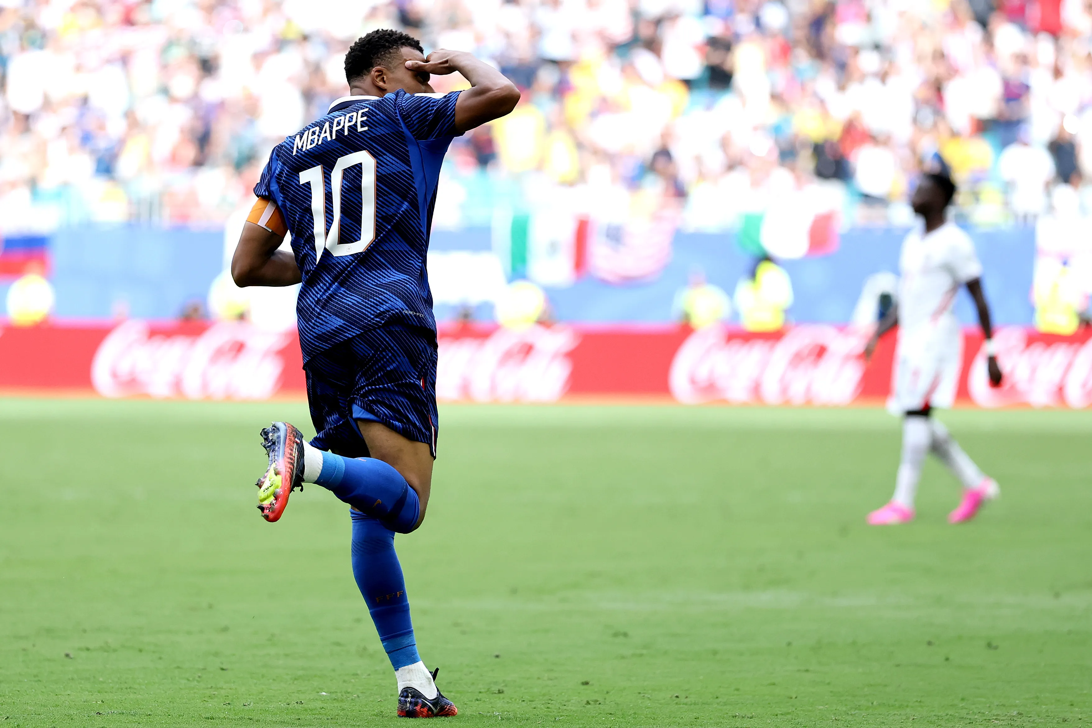 Mbappé anotó un doblete ante Inglaterra | Foto: Getty Images