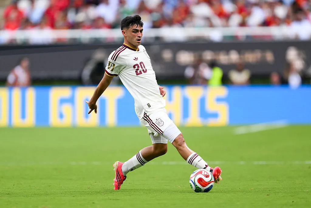 Pedri no será titular hoy en España | Foto: Getty Images