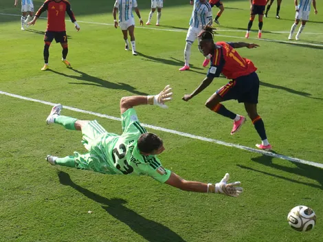 ¿Era falta en el gol de Nico Williams a Argentina?