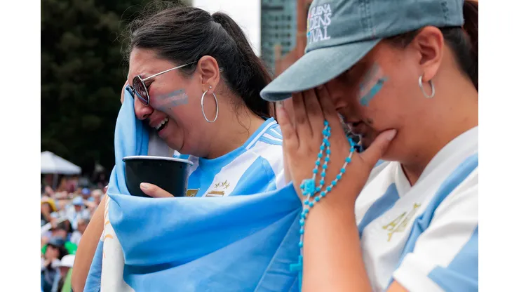 Hinchas argentinos culpan a un seleccionado que no es Enzo Fernández.