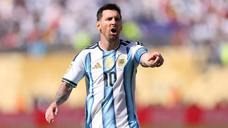 Lionel Messi mostró su peor versión en la final del Mundial con esta polémica