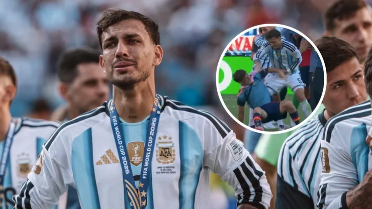 Leandro Paredes recibe un duro castigo tras su momento de furia