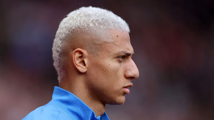 Richarlison festejó el triunfo de España.