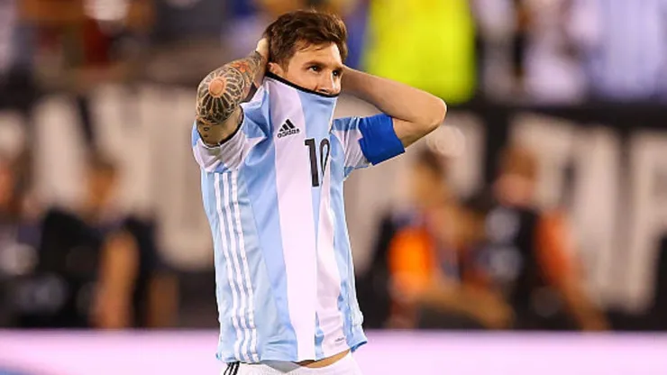 Messi, nuevamente, con las manos vacías.