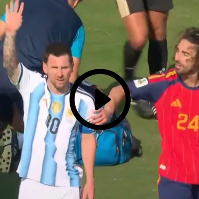 VIDEO | Esto es lo que Cucurella le habría dicho a Messi: el argentino pedía tarjeta roja