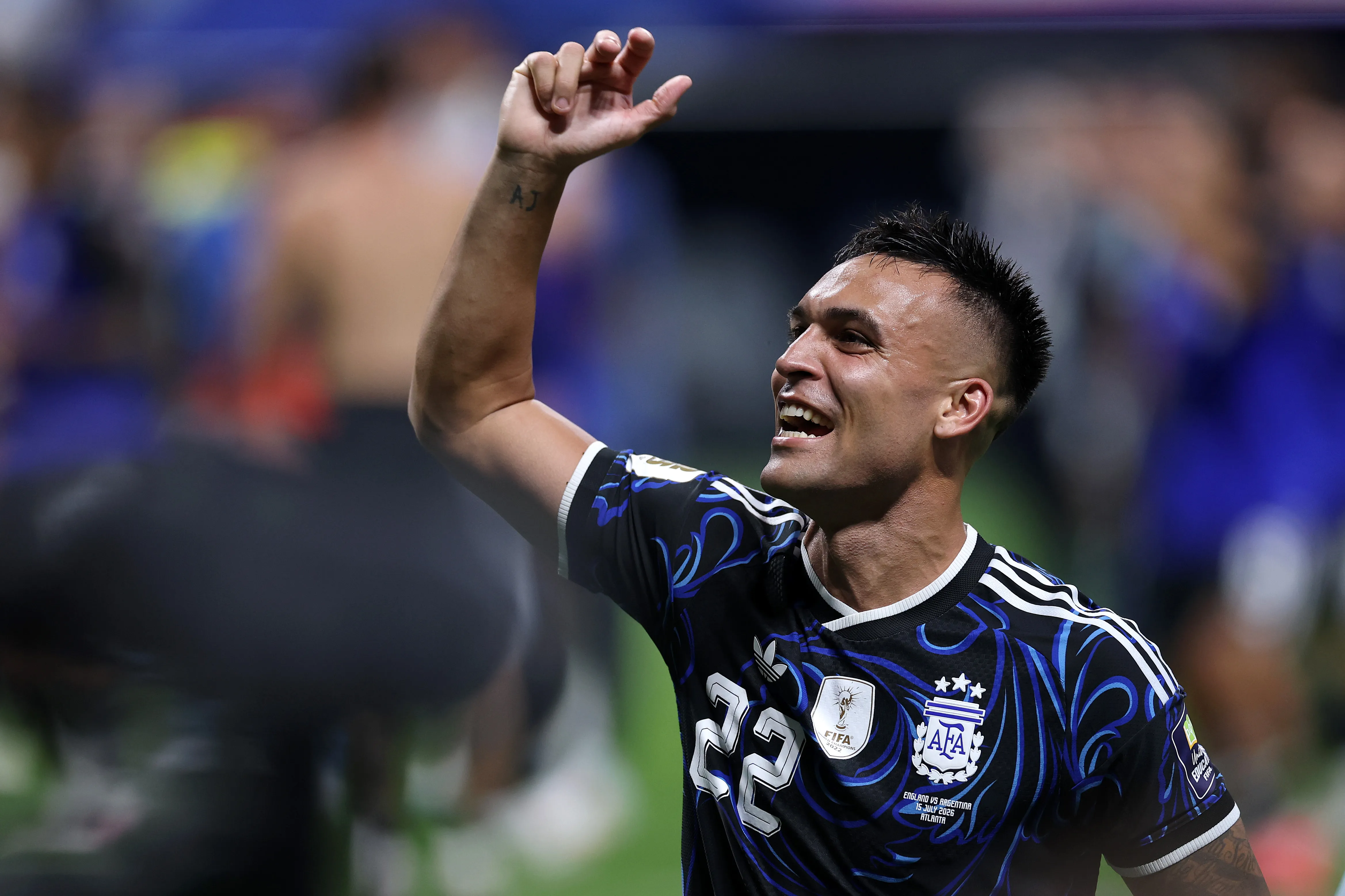 Lautaro Martínez fue la figura de Argentina al eliminar a Inglaterra en semifinales