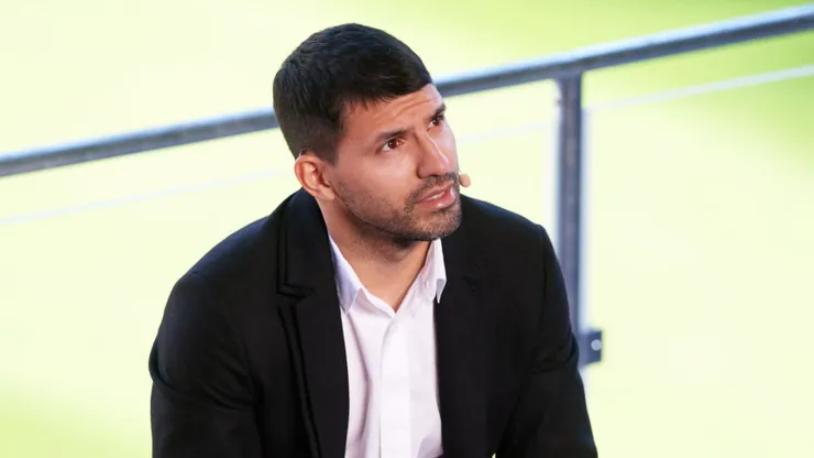 Kun Agüero reaccionó tras la final del Mundial.