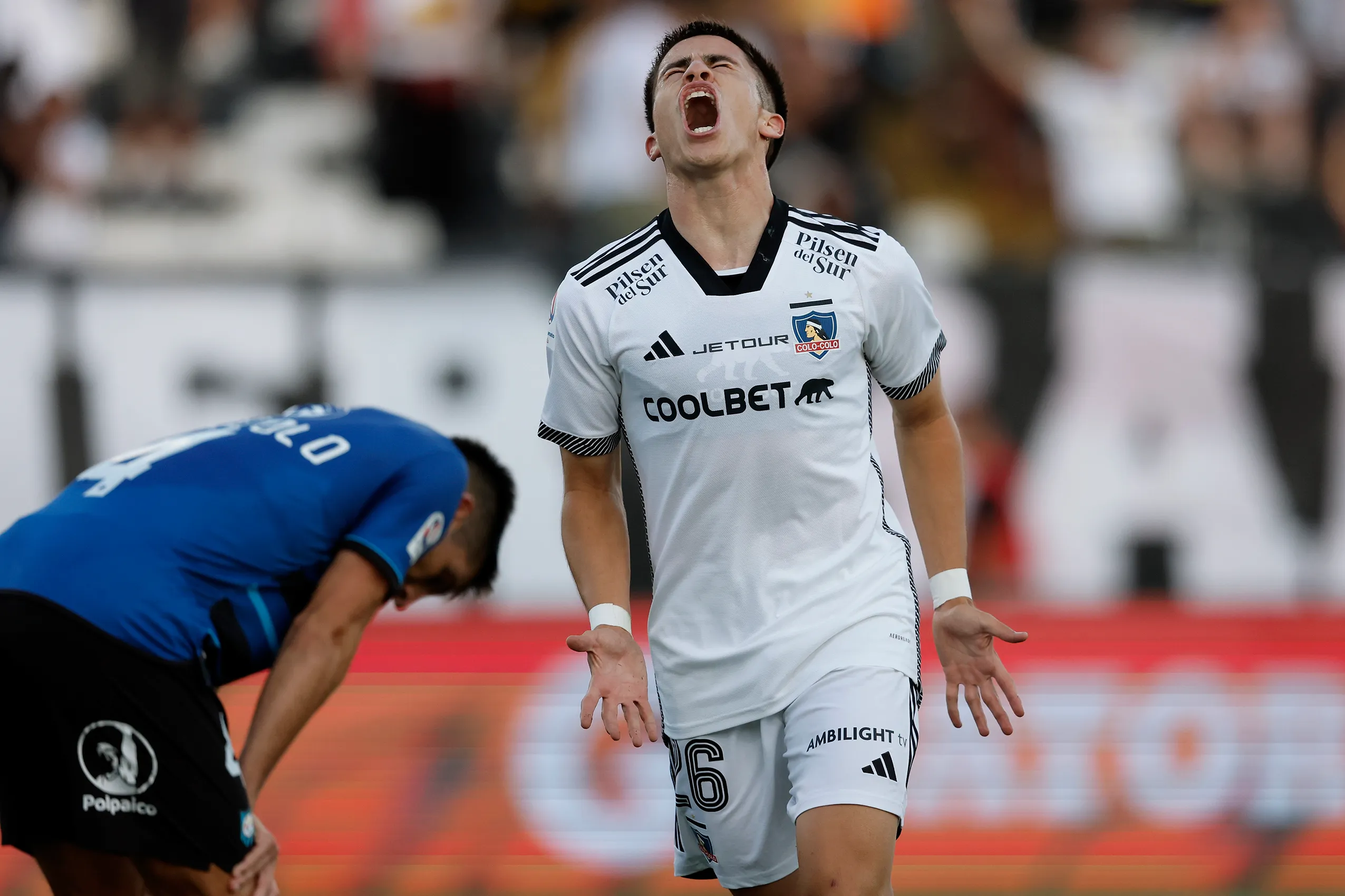 Matías Moya alcanzó a diputar 20 partidos oficiales en Colo Colo, donde anotó un gol y no registró asistencias  | FOTO: Pepe Alvujar/Photosport