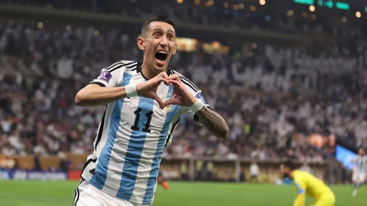 Di María habló de la final.