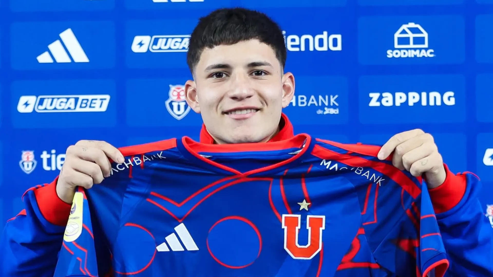 Nicolás Peric alabó a Gonzalo Reyna. (Foto: Club Universidad de Chile)