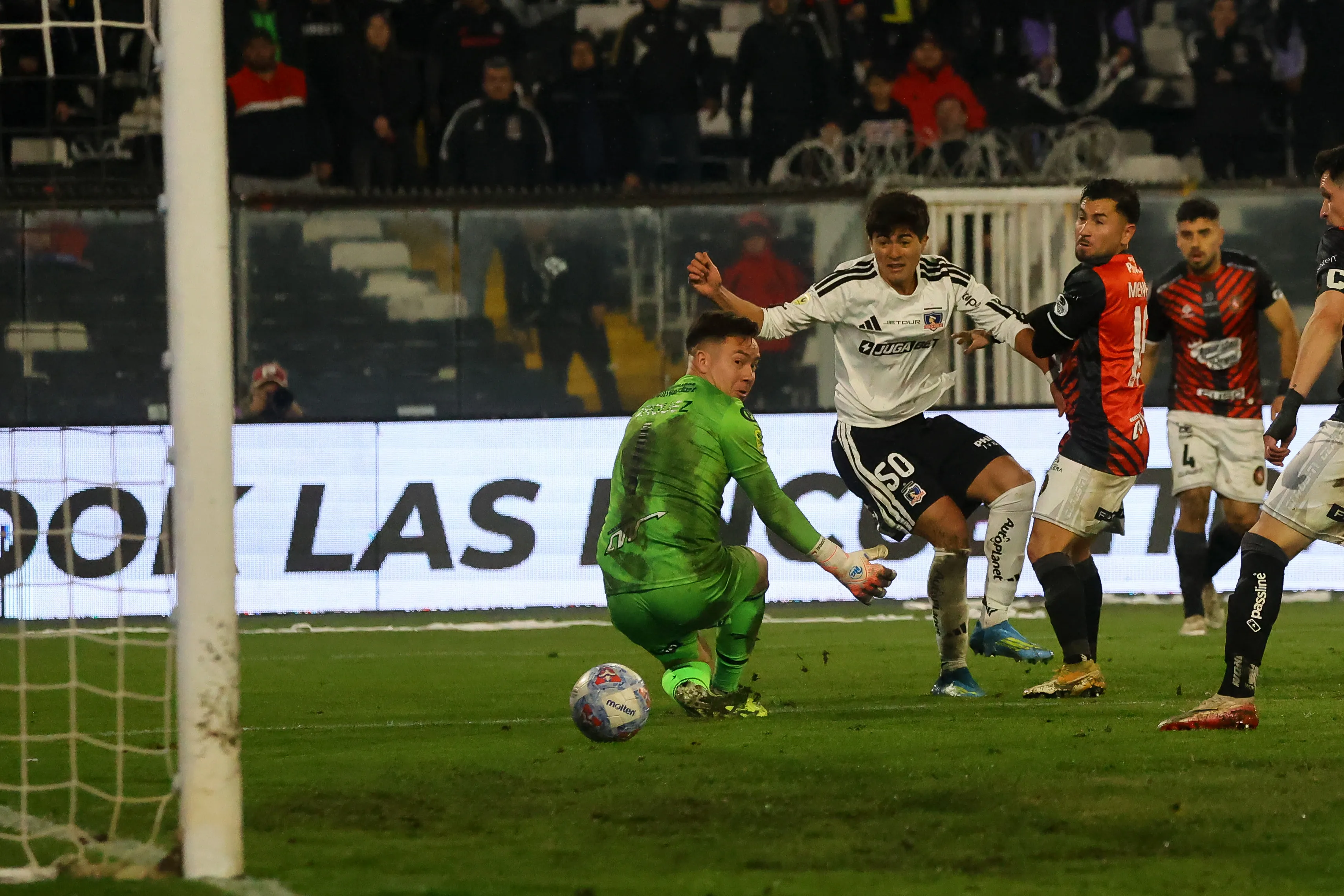 Felipe Raipán convirtió su segundo gol con tan solo 16 años. (Foto: Jonnathan Oyarzún/Photosport)