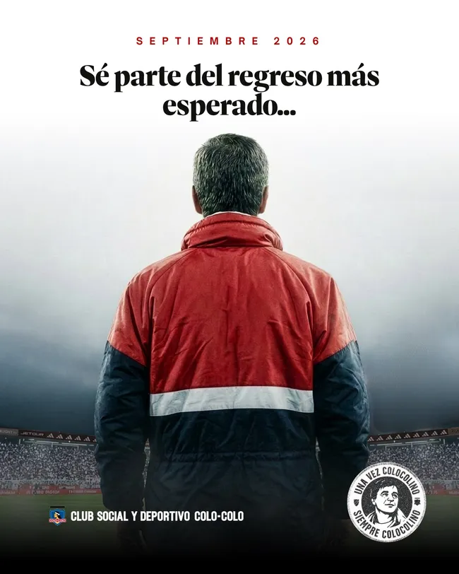 Mirko Jozic visitará Chile entre el 8 y 20 de septiembre. (Foto: CSD Colo Colo)