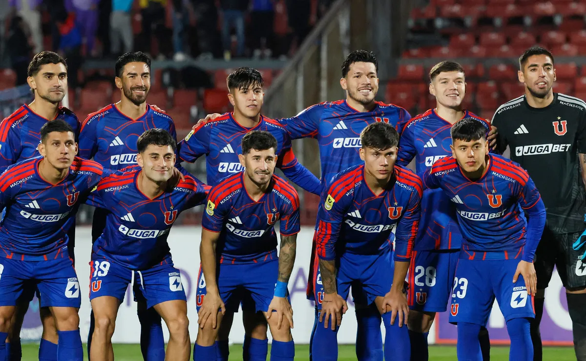 Universidad de Chile tiene formación titular para visitar a Audax Italiano en La Florida