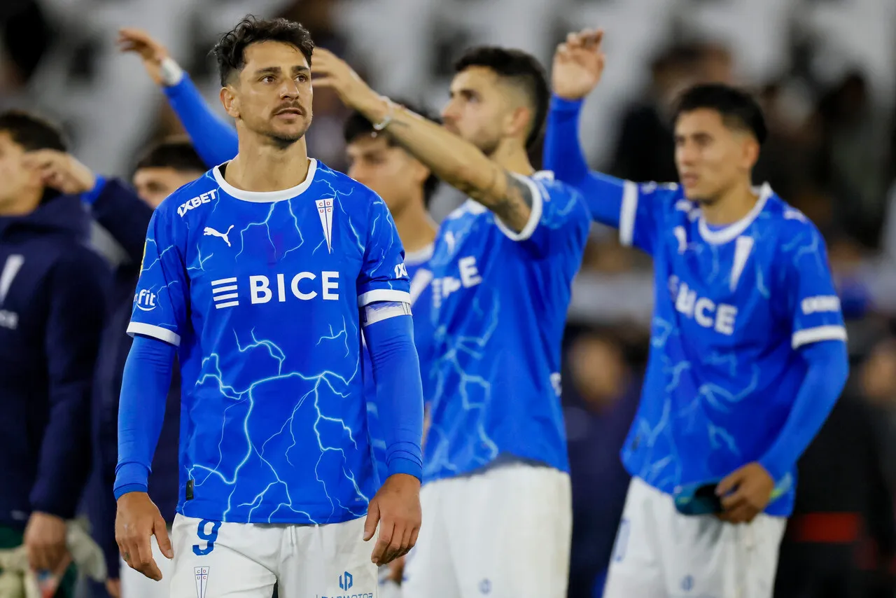 Zampedri anotó doblete en la UC. | Foto: Photosport