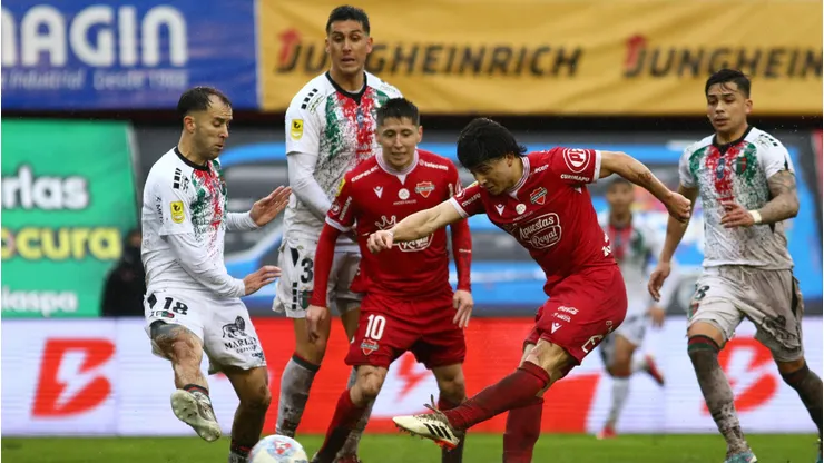Los Diablos Rojos logran importante triunfo en casa ante Palestino.