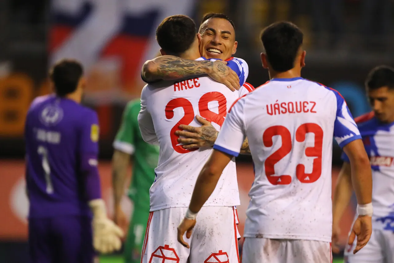 Díaz feliz por Vargas en la U | Foto:Photosport