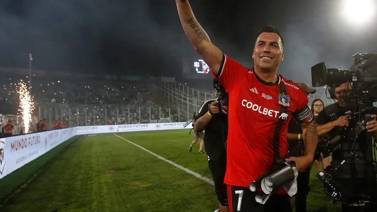 Esteban Paredes le da su bendición a este jugador en Colo Colo