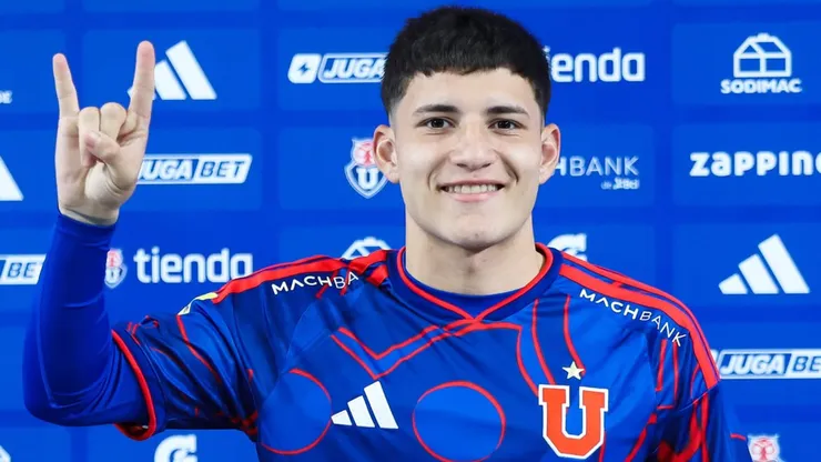 Gonzalo Reyna ilusiona en Universidad de Chile.