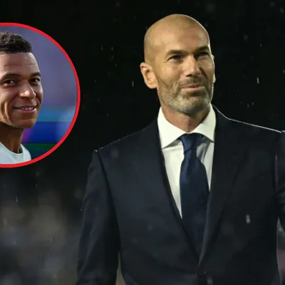 La primera reacción de Kylian Mbappé tras la llegada de Zinedine Zidane a Francia
