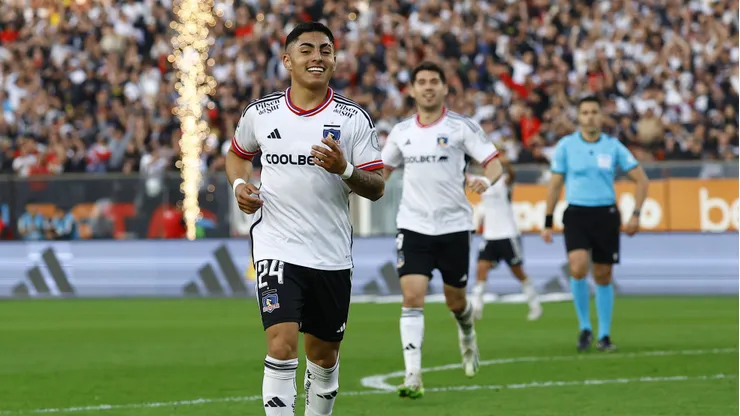 Jordhy Thompson volvió al Estadio Monumental. (Foto: Marcelo Hernández/Photosport)