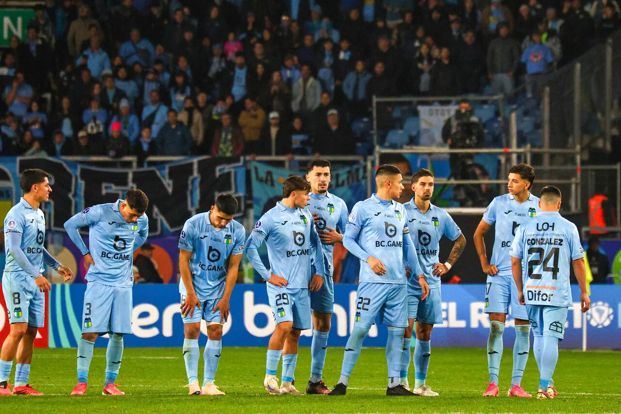 O’Higgins cayó de pie ante Boca Juniors en la Copa Sudamericana (Photosport).