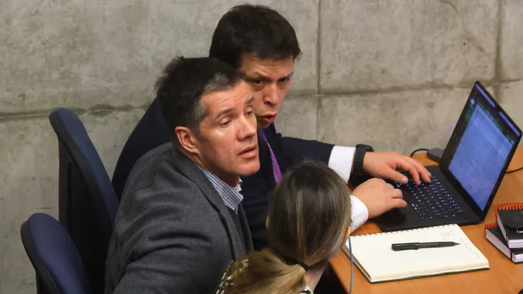 Michael Clark estuvo por segundo día en el Centro de Justicia.