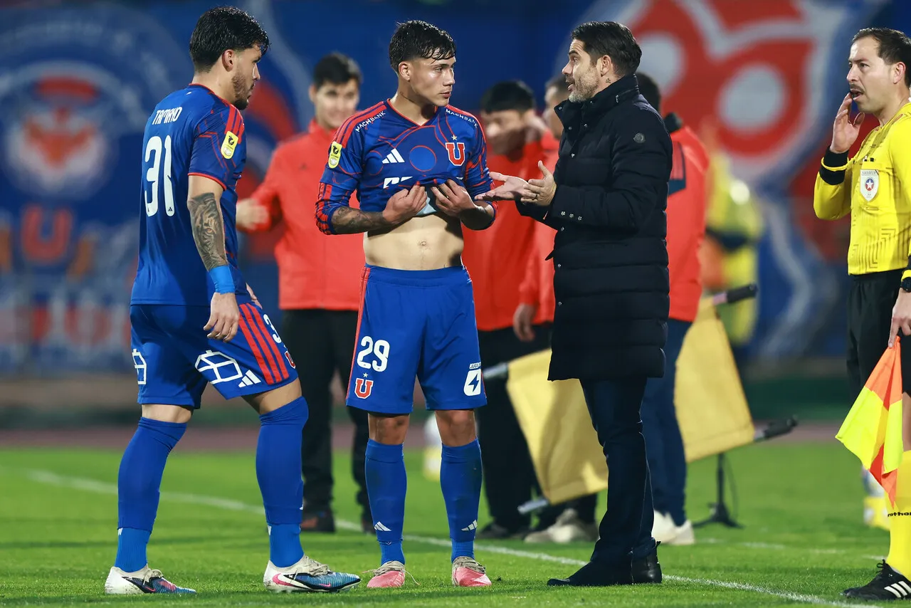 Gago deja un mensaje claro en la Universidad de Chile | Foto: Photosport