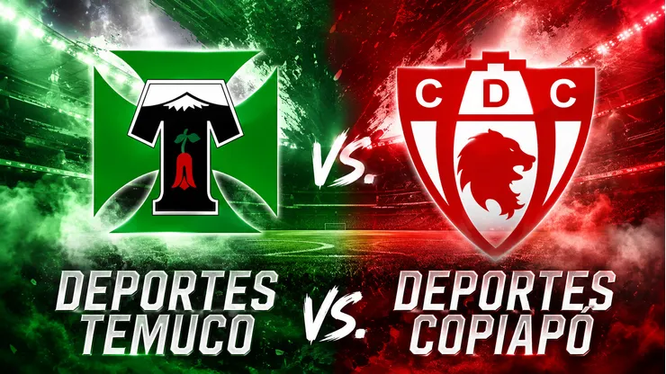 Deportes Temuco recibe al León de Atacama en el Estadio Germán Becker.