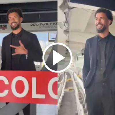 VIDEO: Así fue la llegada de Vozinha al Estadio Monumental