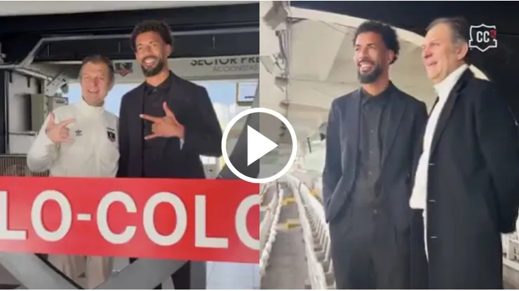 Vozinha conoció el Estadio Monumental. (Foto: Captura)