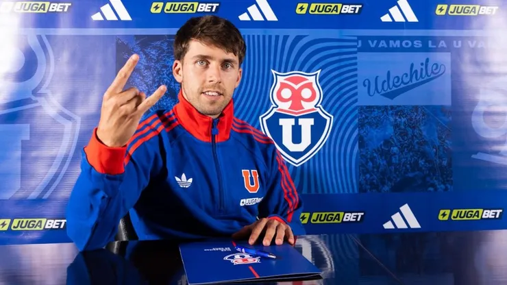Tobías Reinhart ya viste la camiseta de Universidad de Chile.