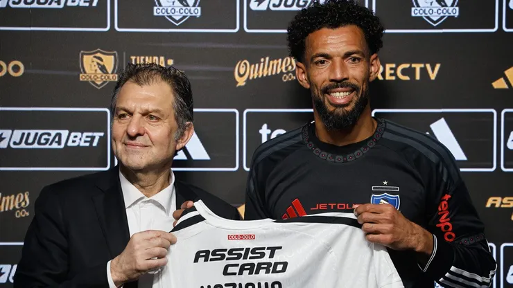 Vozinha fue presentado el martes en Colo Colo. (Foto: Photosport)