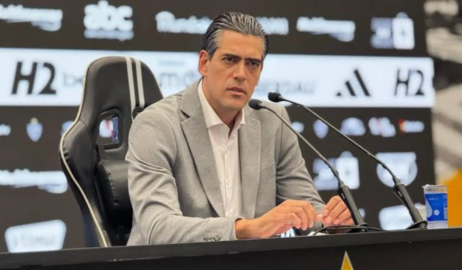 Paulo Bracks, director deportivo del Atlético Mineiro.