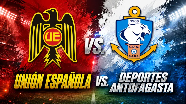 Unión Española vs. Deportes Antofagasta chocan este viernes por la Fecha 19.