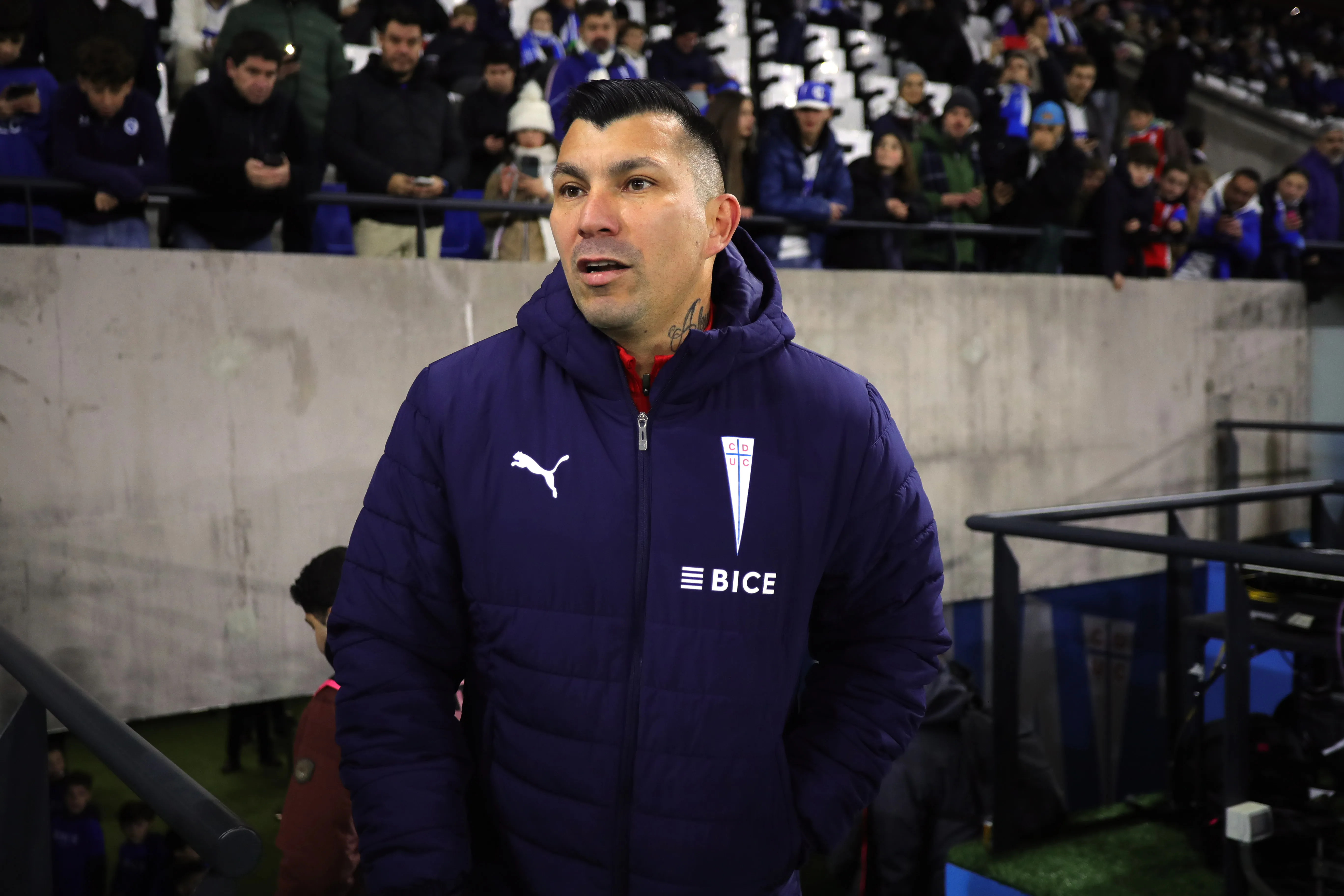 Gary Medel estuvo en el triunfo de Universidad Católica. (Imagen: Photosport)