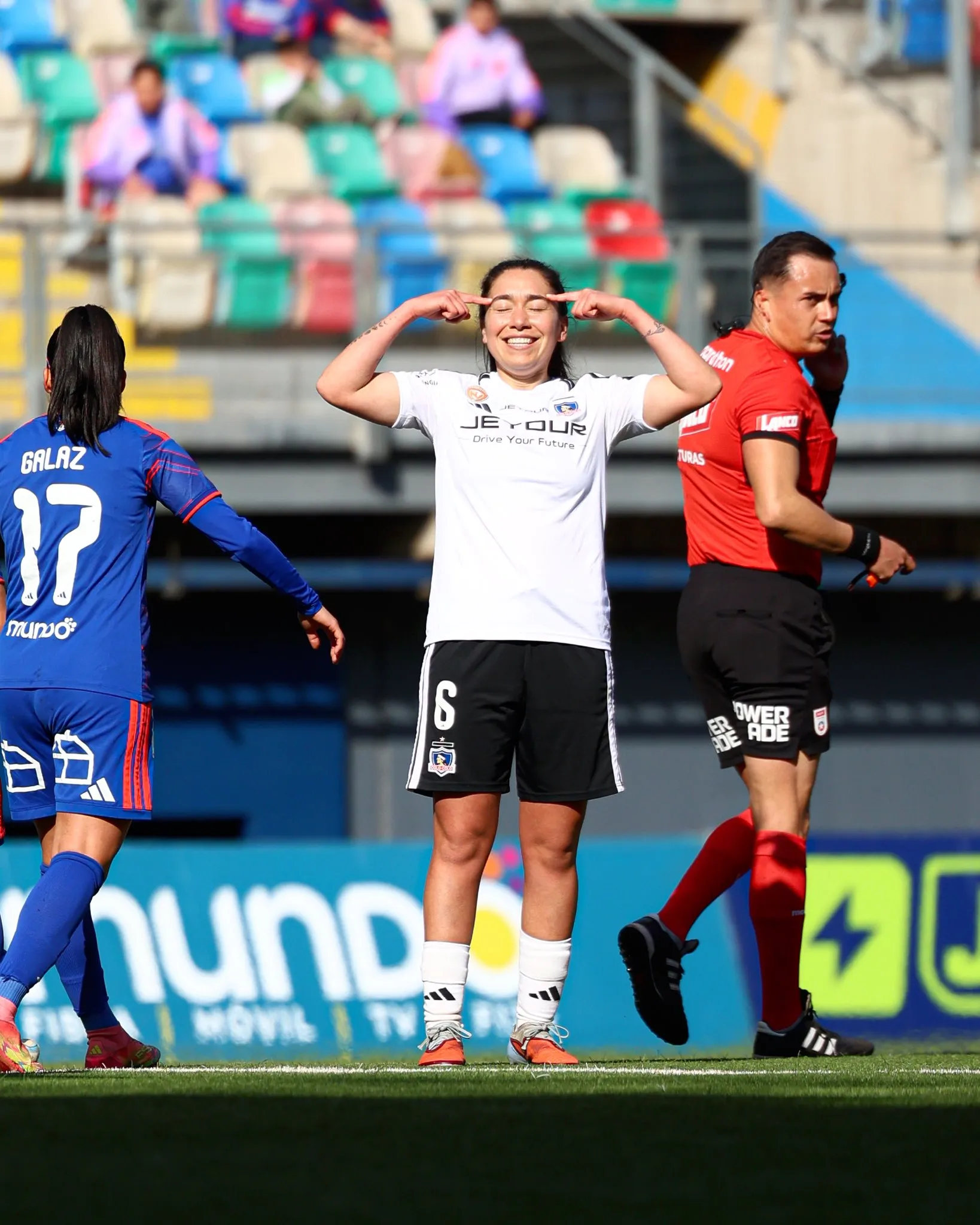 Yastin Jiménez le dio la victoria a Colo Colo sobre la U. (Foto: @ColoColoFem)
