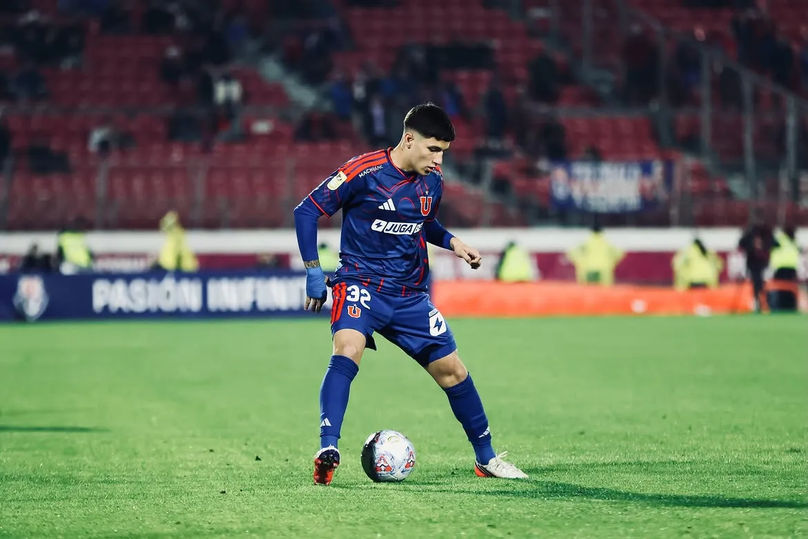 Gonzalo Reyna ya suma dos encuentros en Universidad de Chile. (Foto: Club Universidad de Chile)