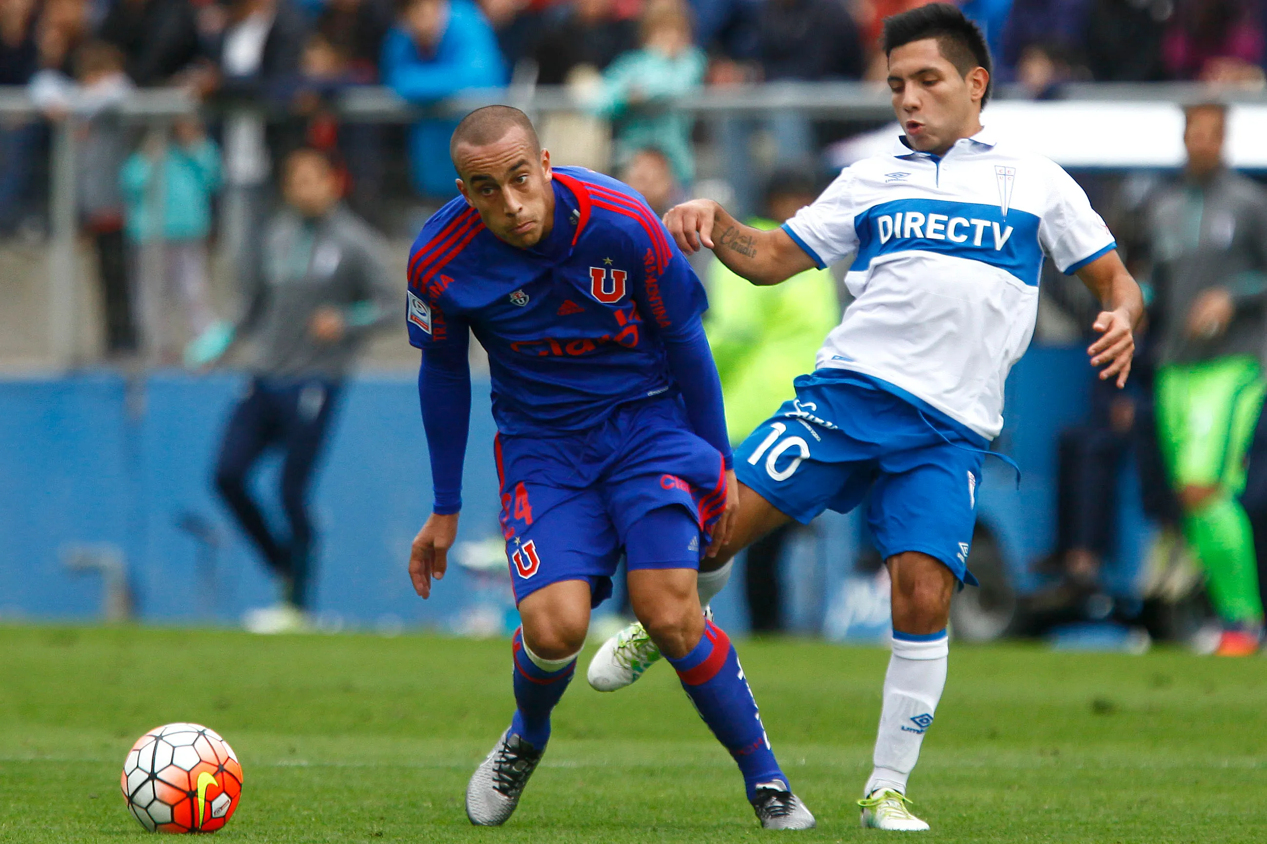 Ricardo Guzman Pereira no la pasó bien con Sebastián Beccacece en Universidad de Chile. (Imagen: Photosport)