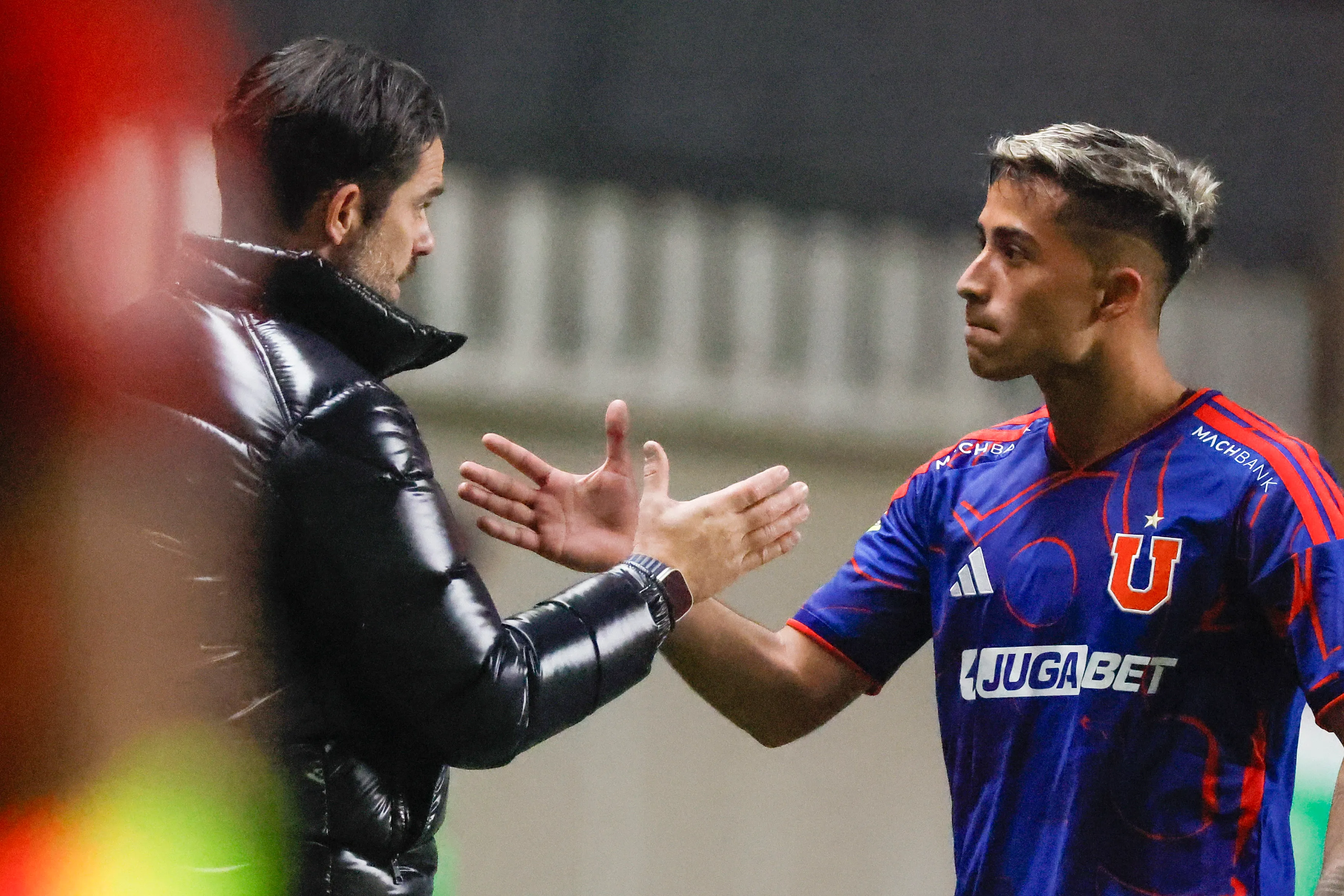 Lucas Assadi sueña con coronarse campeón con Universidad de Chile. (Imagen: Photosport)