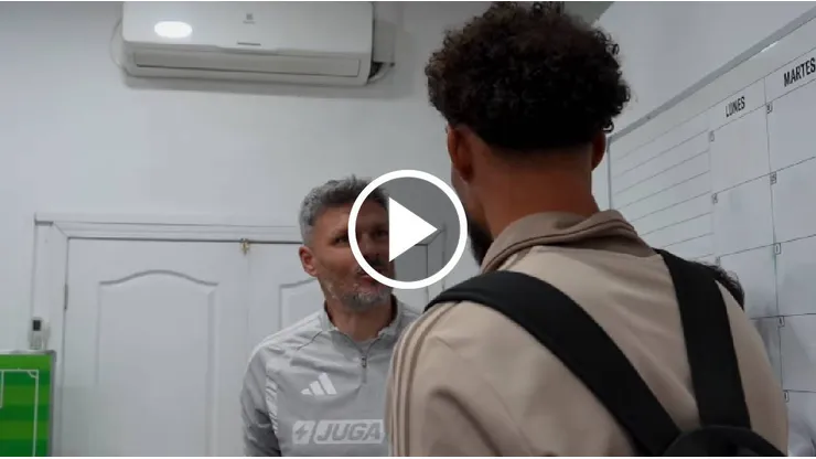 Así fue el primer encuentro entre Vozinha y Fernando Ortiz en Colo Colo.