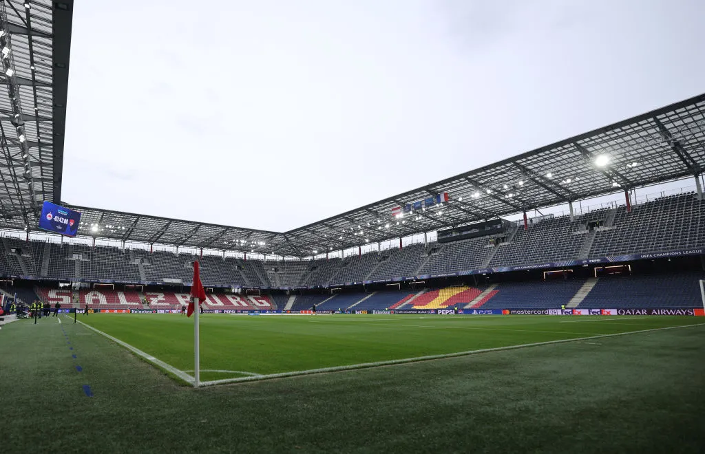 El Red Bull Arena de Salzburgo alberga la UEFA Super Cup 2026. (Foto: Jasmin Walter/Getty Images)
